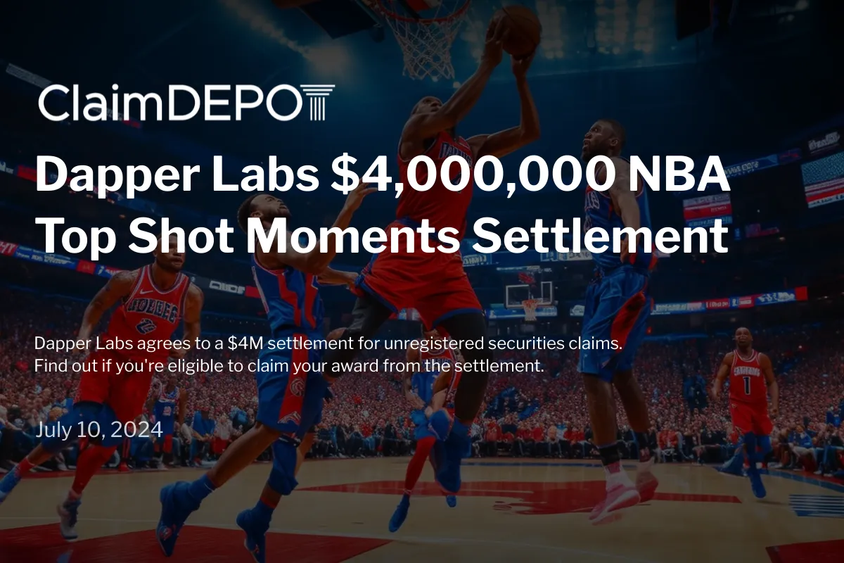 Dapper Labs $5M Settlement: Claim Your $5 Privacy Payout